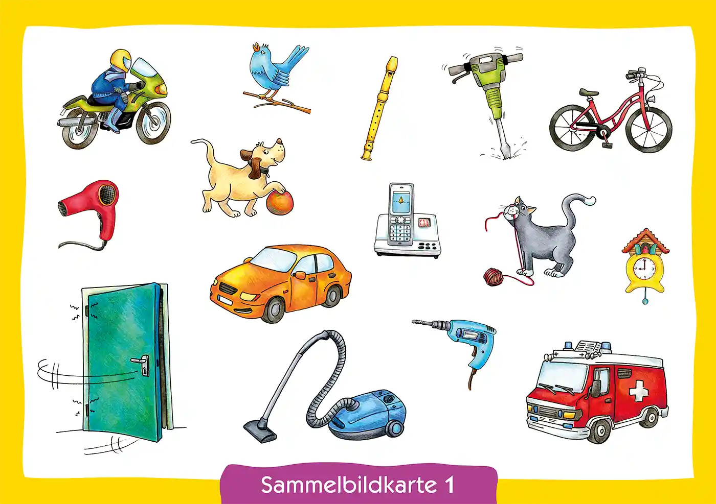 Detektiv Langohr Sammelbildkarte 1