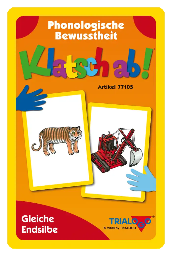 Klatsch ab! Gleiche Endsilbe