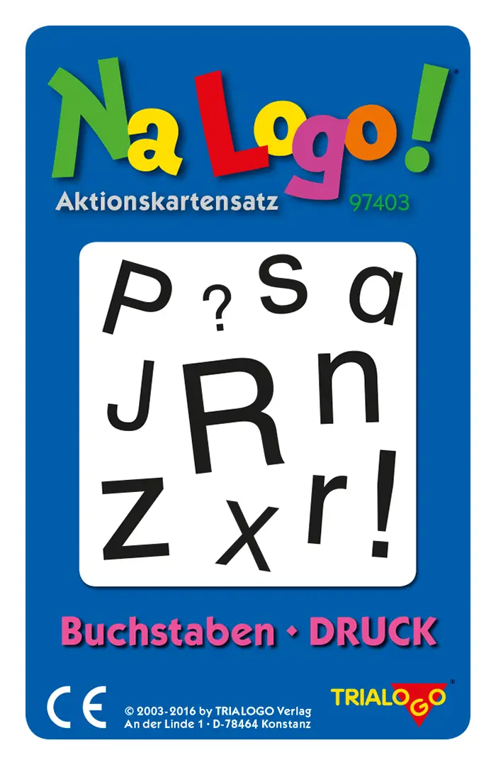 Buchstaben DRUCK