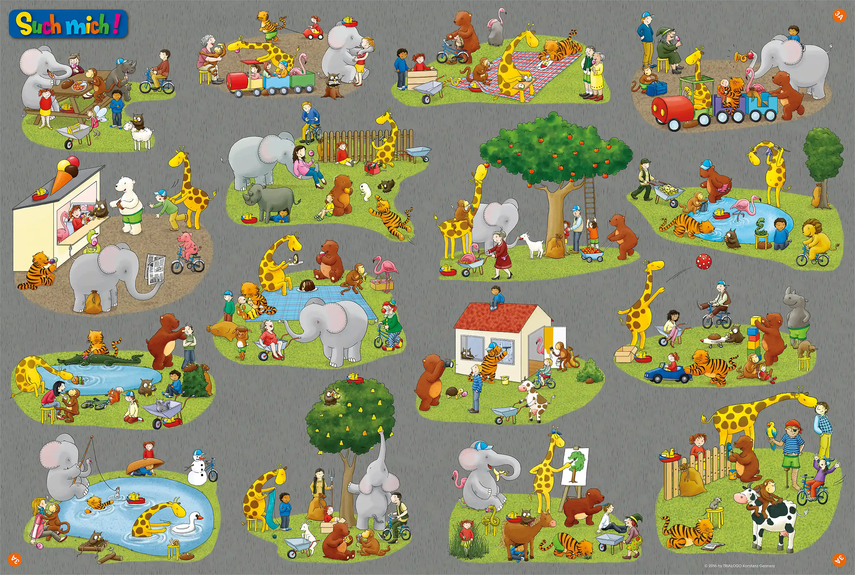 Spielplan Zoo