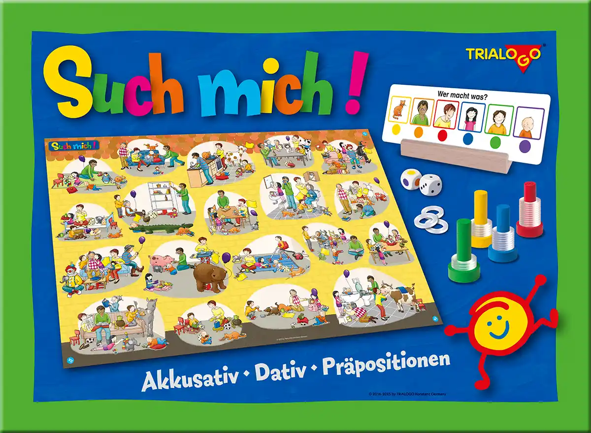 Such mich! Spielschachtel