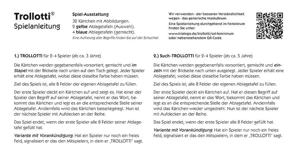 Trollotti Anleitung