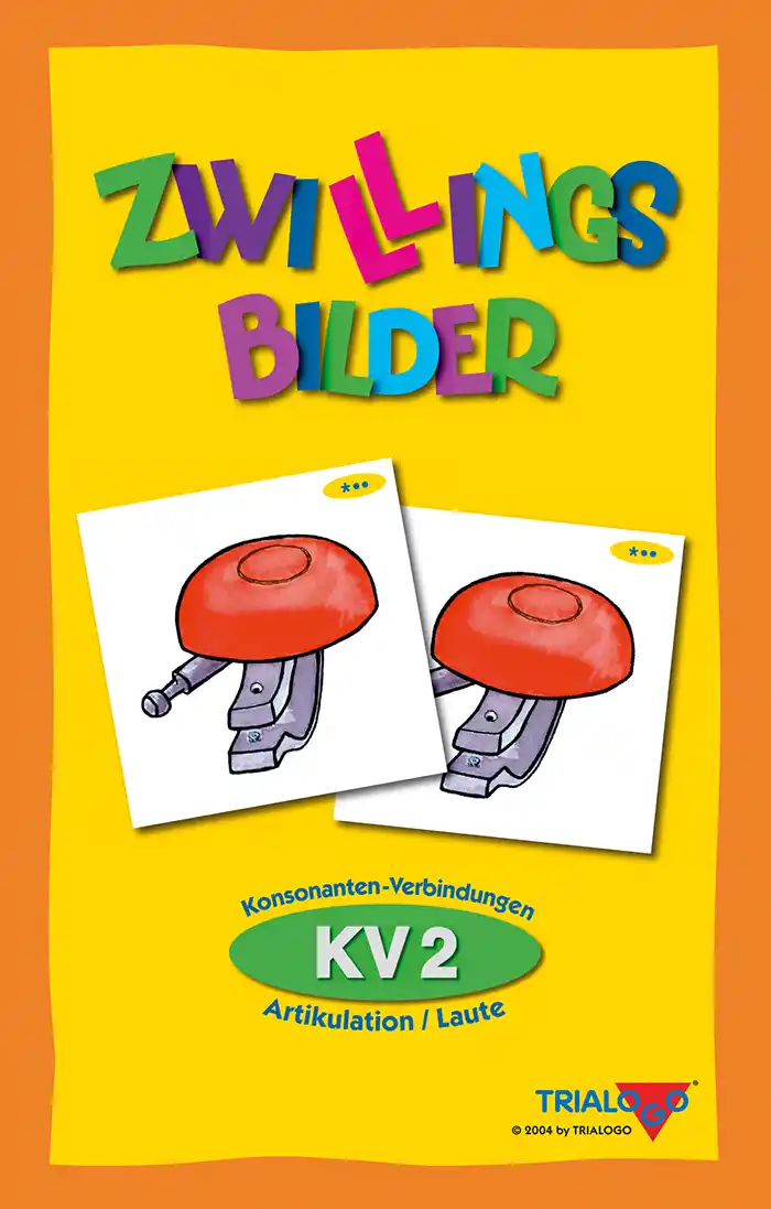 Zwillingsbilder Konsonanten-Verb. 2